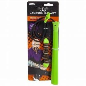 Jackson Galaxy Ground Prey Wand Cat Toy Green One Size