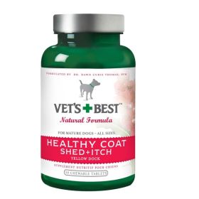 Vets Best Best Healthy Coat Shed and Itch 50 Count