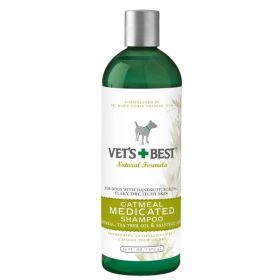 Vets Best Oatmeal Medicated Shampoo 16 fl. oz