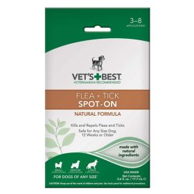 Vets Best Flea and Tick Spot-On 0.6 fl. oz