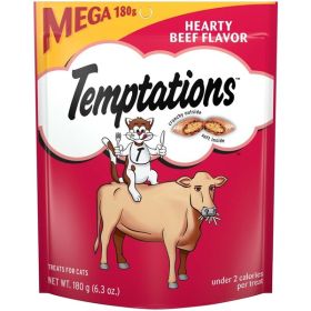 Temptations Hearty Beef Cat Treat 6.3 oz