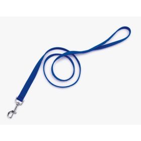 Coastal Single-Ply Nylon Dog Leash Blue 3-4 in x 4 ft