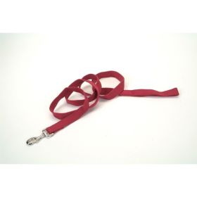 New Earth Soy Soy Dog Leash Cranberry 5-8 in x 6 ft