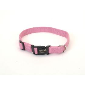 New Earth Soy Soy Adjustable Dog Collar Rose 1 in x 18-26 in