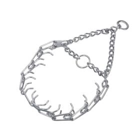 Herm. Sprenger Ultra-Plus Prong Dog Training Collar, Chrome, 2.25 mm x 14" Neck Size; 16" Chain Length