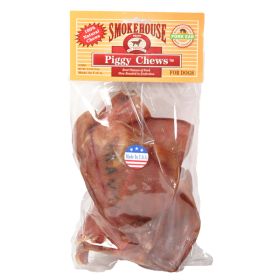 Smokehouse USA Made Natural Pig Ears Dog Chew 6 Pack