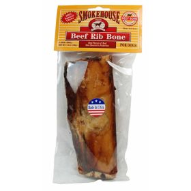 Smokehouse USA Made Rib Bone Dog Chew 6 in 1.4 oz