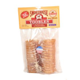 Smokehouse USA Made Toobles Dog Chew 2 Count 4-5 in