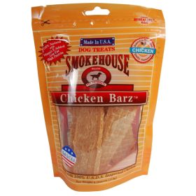 Smokehouse USA Made Chicken Barz Dog Treat 4 oz