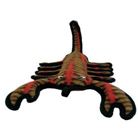 Tuffy Desert Series Dog Toy Scorpion Brown and Red 17.5 in