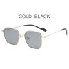 Fashion Square Sunglasses Women Mental Glasses Retro Sunglass Men Luxury Designer Eyewear UV400 Sun Glass Ocean Lens Shades