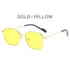 Fashion Square Sunglasses Women Mental Glasses Retro Sunglass Men Luxury Designer Eyewear UV400 Sun Glass Ocean Lens Shades