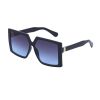 Fashion Square Sunglasses Women Oversized Glasses Retro Sunglass Men Luxury Brand Eyewear UV400 Sun Glass Gradient Brown Shades