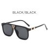 Fashiob Square Sunglasses Women Hollow Out Sunglass Vintage Sun Glass Men Luxury Brand Design Eyewear UV400 Gradient Shades