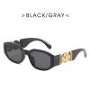 Fashion Small Square Sunglasses Women Retro Shades UV400 Black Brown Ocean Gradient Lens Men Club Sun Glasses