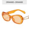 Fashion Oval Sunglasses Women Jelly Color Glasses Retro Sunglass Men Luxury Designer Eyewear UV400 Sun Glass Black Brown Shades