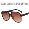 Fashion Double Bridge Pilot Sunglasses Women Sunglass Vintage Sun Glass Men Luxury Brand Design Eyewear UV400 Gradient Shades