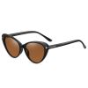 Fashion Cat Eye Sunglasses Women Sunglass Vintage Sun Glass Men Luxury Brand Design Eyewear UV400 Gradient Gray Brown Shades