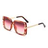 Fashion Square Sunglasses Women Oversized Sunglass Vintage Sun Glass Men Luxury Designer Eyewear UV400 Gradient Shades