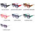 Fashion Square Sunglasses Women Big Frame Glasses Retro Sunglass Men Luxury Designer Eyewear UV400 Sun Glass Gradient Shades