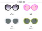 Fashin Round Sunglasses Women Big Frame Glasses Retro Sunglass Men Luxury Designer Eyewear UV400 Sun Glass Gradient Shades