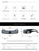 Fashion One Piece Sunglasses Women Sunglass Vintage Sun Glass Men Luxury Brand Design Eyewear UV400 Gradient Shades