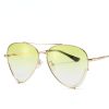 Fashion Pilot Double Bean Sunglasses Women Sunglass Vintage Sun Glass Men Luxury Brand Design Eyewear UV400 Gradient Ocean Shade