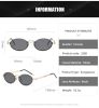 Fashion Rimless Oval Sunglasses Women Glasses Retro Sunglass Men Luxury Designer Driving Eyewear UV400 Sun Glass BrownShades