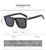 Square Sunglasses Fashion Sun Glasses Retro Women Sunglass Men Luxry Brand UV400 Shades Clean Lens Eyewear