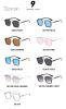 Fashion Pilot Sunglasses Men Double Bridge Glasses Retro Sunglass Luxury Designer Drving Eyewear UV400 Sun Glass Gradient Shades