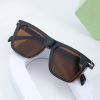 Fashion Square Sunglasses Women Leopard Glasses Retro Sunglass Men Luxury Designer Eyewear UV400 Sun Glass Yellow Clear Shades