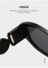 Fashion Small Square Sunglasses Women Retro Shades UV400 Black Brown Ocean Gradient Lens Men Club Sun Glasses