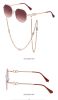 Women's chain sunglasses lanyard irregular sunglasses