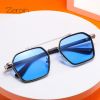 Fashion Pilot Sunglasses Men Double Bridge Glasses Retro Sunglass Luxury Designer Drving Eyewear UV400 Sun Glass Gradient Shades