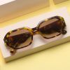 Fashion small frame sunglasses women's new retro ins wind wide-leg sunglasses women's trendy high-end wholesale