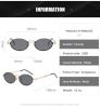 Fashion Rimless Oval Sunglasses Women Glasses Retro Sunglass Men Luxury Designer Driving Eyewear UV400 Sun Glass BrownShades