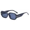 Fashion small frame sunglasses women's new retro ins wind wide-leg sunglasses women's trendy high-end wholesale