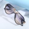 Pilot Sunglasses Women Oversized Sunglass Vintage Hollow Out Sun Glass Men Luxury Designer Eyewear UV400 Gradient Shades