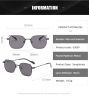 Fashion Square Sunglasses Women Mental Glasses Retro Sunglass Men Luxury Designer Eyewear UV400 Sun Glass Ocean Lens Shades